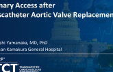 TCT 837: Coronary Access After Transcatheter Aortic Valve Replacement