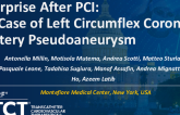 TCT 1172: Surprise After PCI: A Case of Left Circumflex Coronary Artery Pseudoaneurysm