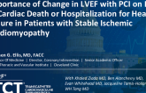 TCT 254: Importance of Change in LVEF with PCI on Risk of Cardiac Death or Hospitalization for Heart Failure in Pateients With Stable Ischemic Cardiomyopathy
