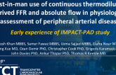 TCT 518: First-in-Man Use of Continuous Thermodilution Derived FFR and Absolute Flow in Physiological Assessment of Peripheral Arterial Disease