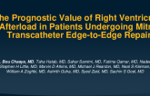 TCT 599: The Prognostic Value of Right Ventricular Afterload in Patients Undergoing Mitral Transcatheter Edge-to-Edge Repair