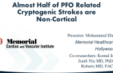 TCT 445: Almost Half of PFO Related Cryptogenic Strokes are Non-Cortical
