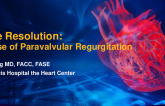 Case Resolution: A Case of Paravalvular Regurgitation