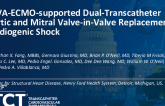 TCT 1573: LAVA-ECMO Supported Dual Transcatheter Aortic and Mitral Valve-in-Valve Replacement in Cardiogenic Shock