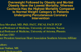 TCT 243: Overweight Followed by Obesity and Morbid Obesity Have the Lowest Mortality, Whereas Cachexia Has the Highest Mortality Compared to Normal Weight Category in Patients Undergoing PCI