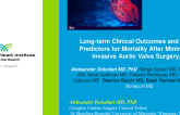 TCT 38: Long-term Clinical Outcomes and Risk Predictors for Mortality After Minimally Invasive Aortic Valve Surgery.