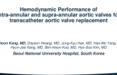 TCT 372: Hemodynamic Performance of the intra-annular and the supra-annular aortic valves for transcatheter aortic valve replacement
