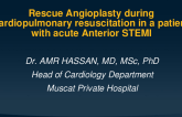 TCT 1134: Rescue Angioplasty During Cardiopulmonary Resuscitation in a Patient With Anterior Wall STEMI