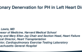 PADN for PH in Left Heart Disease