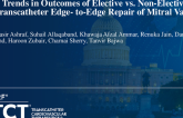 TCT 632: Trends in Outcomes of Elective Versus Non-Elective Transcatheter Edge-to-Edge Repair of Mitral Valve