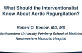 What Should the Interventionist Know About Aortic Regurgitation?