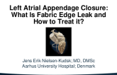 TCT 64: Left Atrial Appendage Closure: What Is Fabric Edge Leak and How to Treat it?