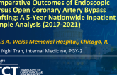 TCT 287: Comparative Outcomes of Endoscopic Versus Open Coronary Artery Bypass Grafting: A 5-Year Nationwide Inpatient Sample Analysis (2017-2021)