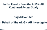 ALIGN-AR Continued Access Study Shows Positive Safety Outcomes for the First Dedicated Transcatheter Aortic Valve for Aortic Regurgitation