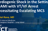 TCT 1523: Cardiogenic Shock in the Setting AMI With VF/VT Arrest Necessitating Escalating MCS