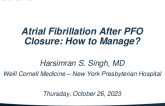New Onset Atrial Fibrillation After PFO Closure: How to Manage?