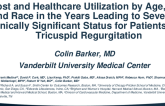 TCT 970: Cost and Healthcare Utilization by Age, Sex, and Race in the Years Leading Up to a Severe or Clinically Significant Status for Patients With Tricuspid Regurgitation