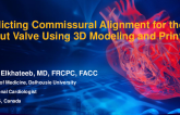 TCT 32: Predicting Commissural Alignment for the Evolut Valve Using 3D Modeling and Printing