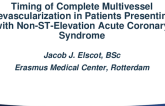TCT 139: Timing of Complete Multivessel Revascularization in Patients Presenting With Non-ST-Elevation Acute Coronary Syndrome