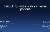 TCT 968: Bailout for mitral valve in valve popout