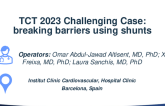 TCT 921: Breaking Down the Barriers Using Shunts