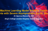 TCT 775: A Machine Learning Based Model Predicts Death in Patients with Severe Asymptomatic Aortic Stenosis