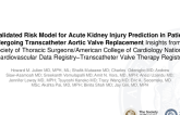 TCT 143: A Validated Risk Model for Acute Kidney Injury Prediction in Patients Undergoing Transcatheter Aortic Valve Replacement 