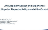 Transcatheter Annuloplasty Design and Experience: How to Make the Procedure Reproducible?