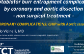 TCT 1346: RCA Rotablator Complicated by Aortica Dissection Treated Without Surgery