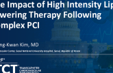 TCT 764: Clinical Outcomes of High Intensity Lipid Lowering Therapy in Patient Following Complex PCI