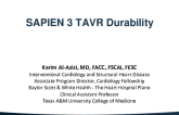 SAPIEN 3 TAVR Durability