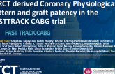 TCT 300: FFRCT Derived Coronary Physiological Pattern and Graft Patency in the FASTTRACK CABG Trial