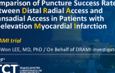 Comparison of Puncture Success Rate Between Distal Radial Access and Transradial Access in Patients With ST-Elevation Myocardial Infarction