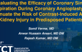 TCT 323: Evaluating the Efficacy of Coronary Sinus Aspiration During Coronary Angioplasty to Attenuate the Risk of Contrast-Induced Acute Kidney Injury in Predisposed Patients