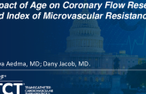 TCT 258: Impact of Age on Coronary Flow Reserve and Index of Microvascular Resistance