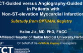 TCT 52: OCT-Guided Versus Angiography-Guided PCI in Patients With Non-ST-Elevation Myocardial Infarction (NSTEMI)