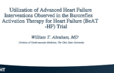 Utilization of Advanced Heart Failure Interventions Observed in the Baroreflex Activation Therapy for Heart Failure (BeAT-HF) Trial