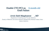 Double CTO PCI on 6-month-old Graft Failure
