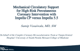 Mechanical Circulatory Support for High-Risk Percutaneous Coronary Intervention with Impella CP versus Impella 5.5