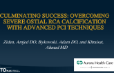 Culminating Success: Overcoming Severe Ostial RCA Calcification With Advanced PCI Techniques